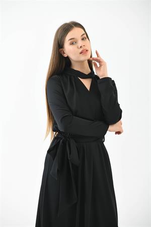 Kadın Elegant Elbise Siyah