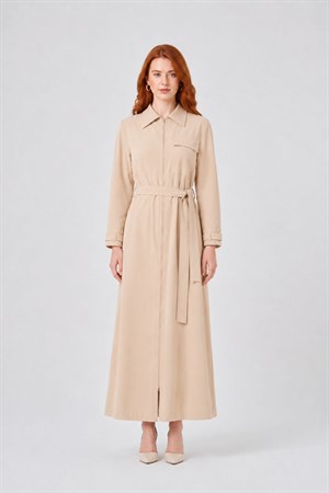 Kadın Erta Elbise Beige