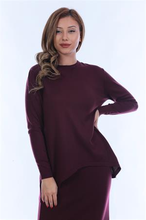 Kadın Etekli İkili Takım BORDO