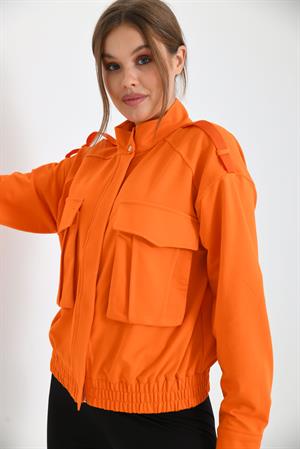 Kadın İki İp Mont Orange