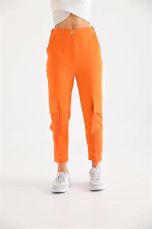Kadın İki İp Pantolon Orange