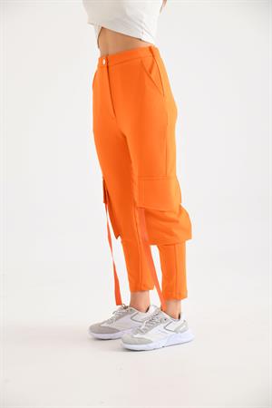 Kadın İki İp Pantolon Orange