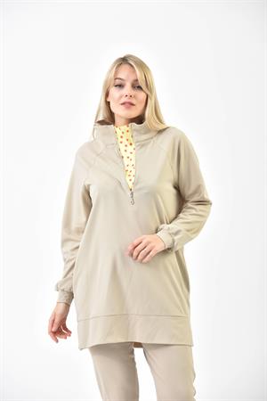 Kadın İkili Takım Beige