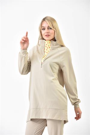 Kadın İkili Takım Beige
