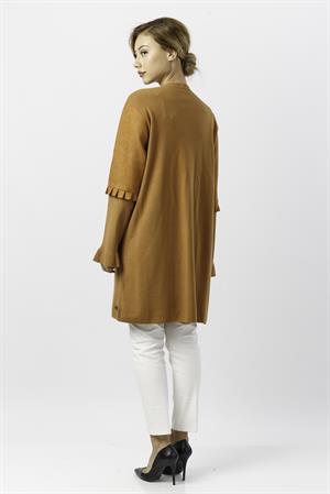 Kadın Nubuk Hırka Camel