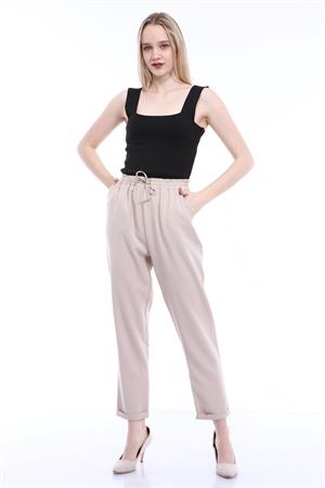 Kadın Pantolon Beige