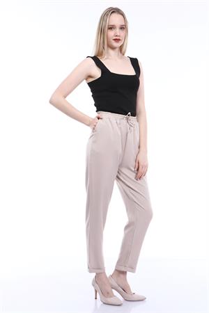 Kadın Pantolon Beige