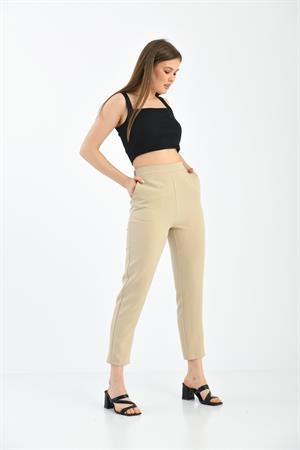 Kadın Pantolon Beige