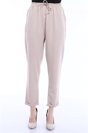 Kadın Pantolon Beige