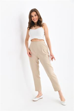 Kadın Pantolon Beige