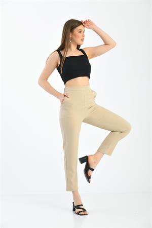 Kadın Pantolon Beige