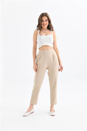 Kadın Pantolon Beige