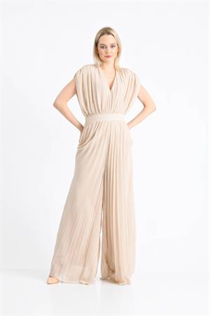 Kadın Şifon Tulum Beige