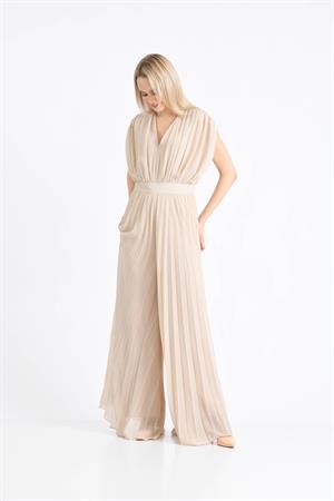 Kadın Şifon Tulum Beige