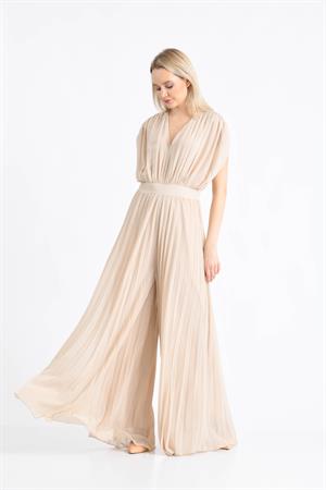 Kadın Şifon Tulum Beige