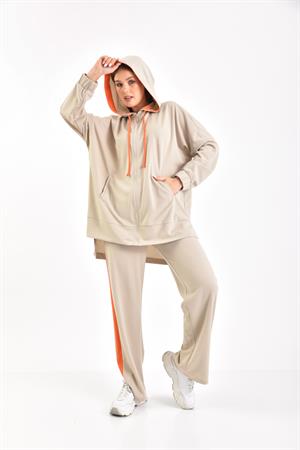 Kadın Spor Takım Beige