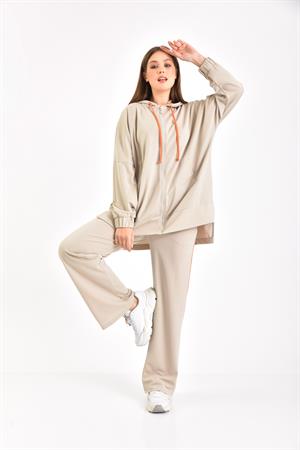 Kadın Spor Takım Beige