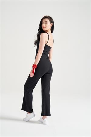 Kadın Spor Tulum Siyah