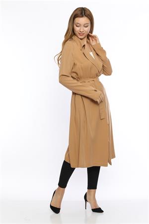 Kadın Trençkot Beige