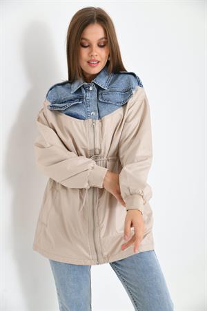 Kadın Trençkot Beige