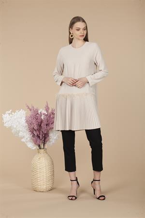 Kadın Tunik Beige