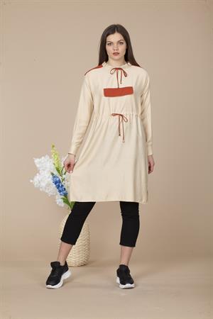 Kadın Tunik Beige