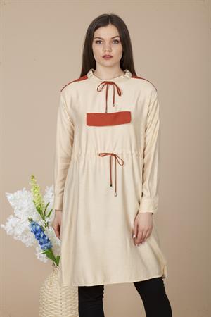 Kadın Tunik Beige
