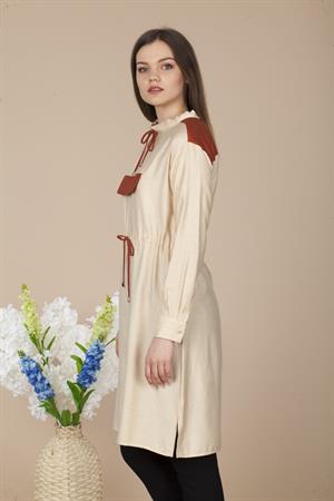 Kadın Tunik Beige