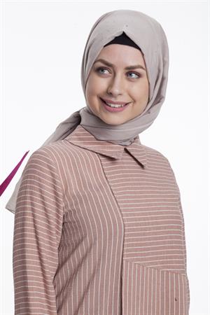 Kadın Yaka Detaylı Tunik SOMON