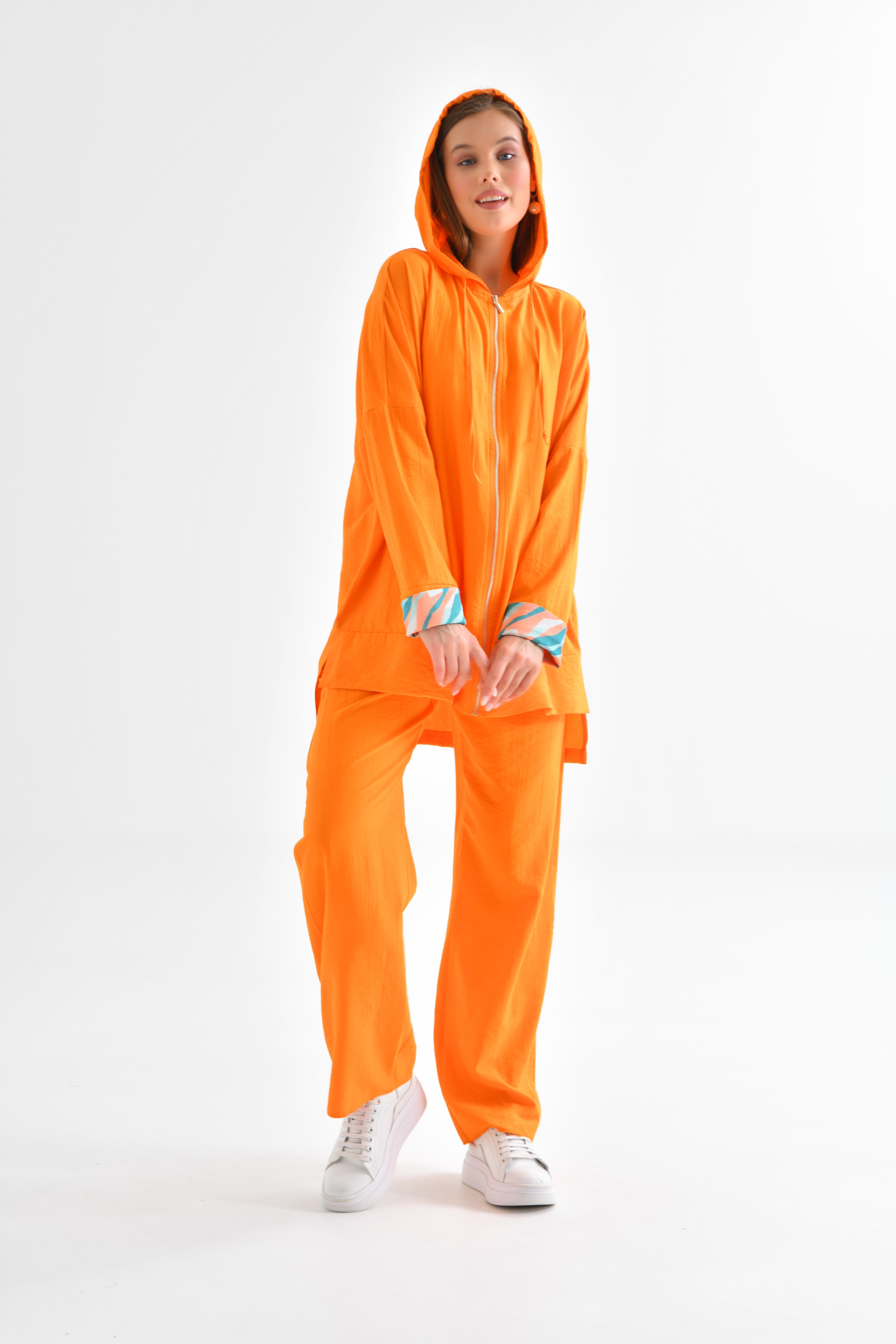 Ftz Women Kadın Pantolonlu Takım ORANGE