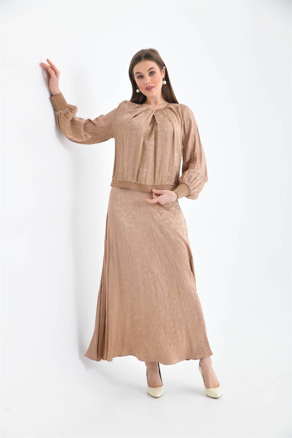Garmi Kadın Jakar Takım BEIGE
