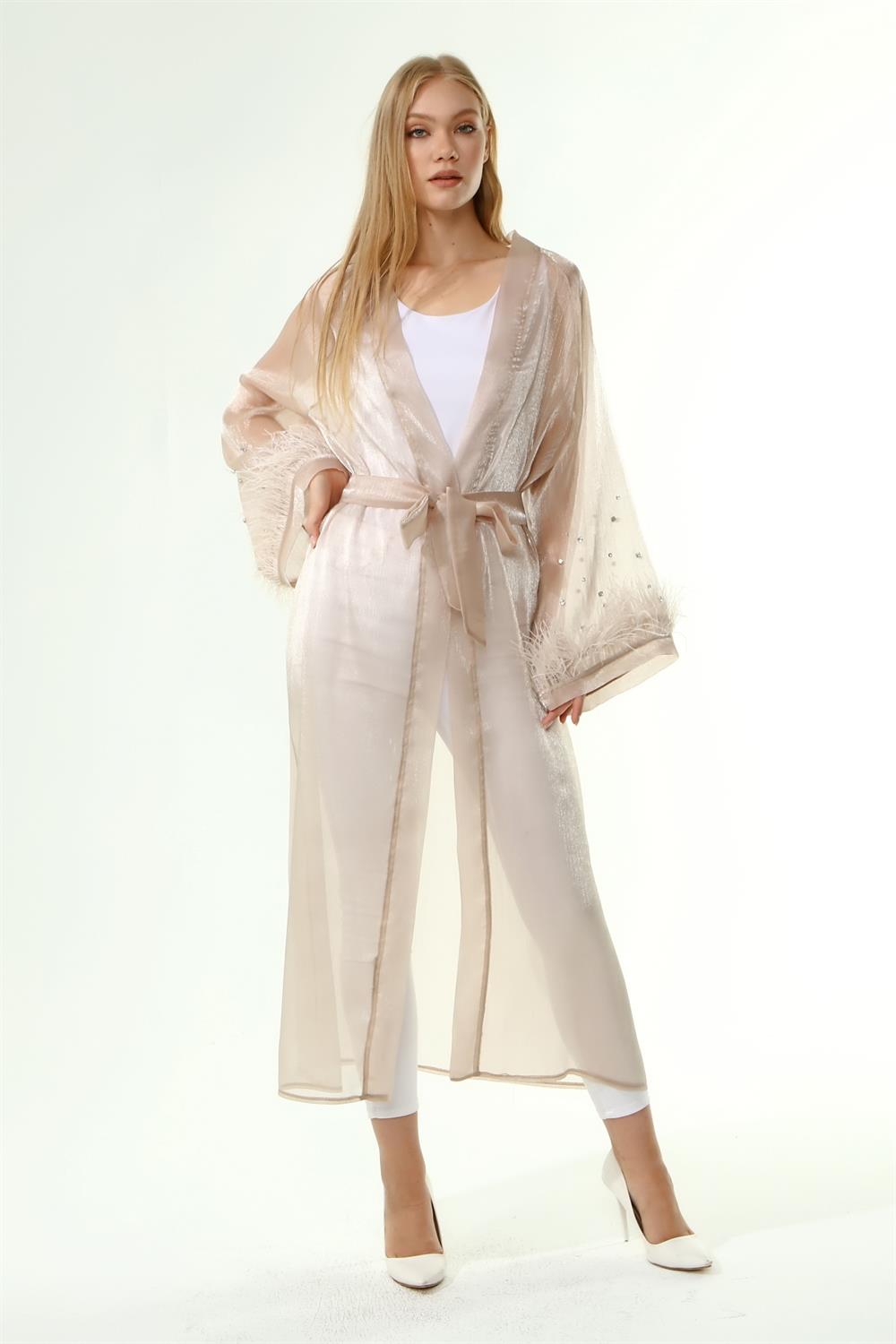 Kadın Abaya Kap BEIGE