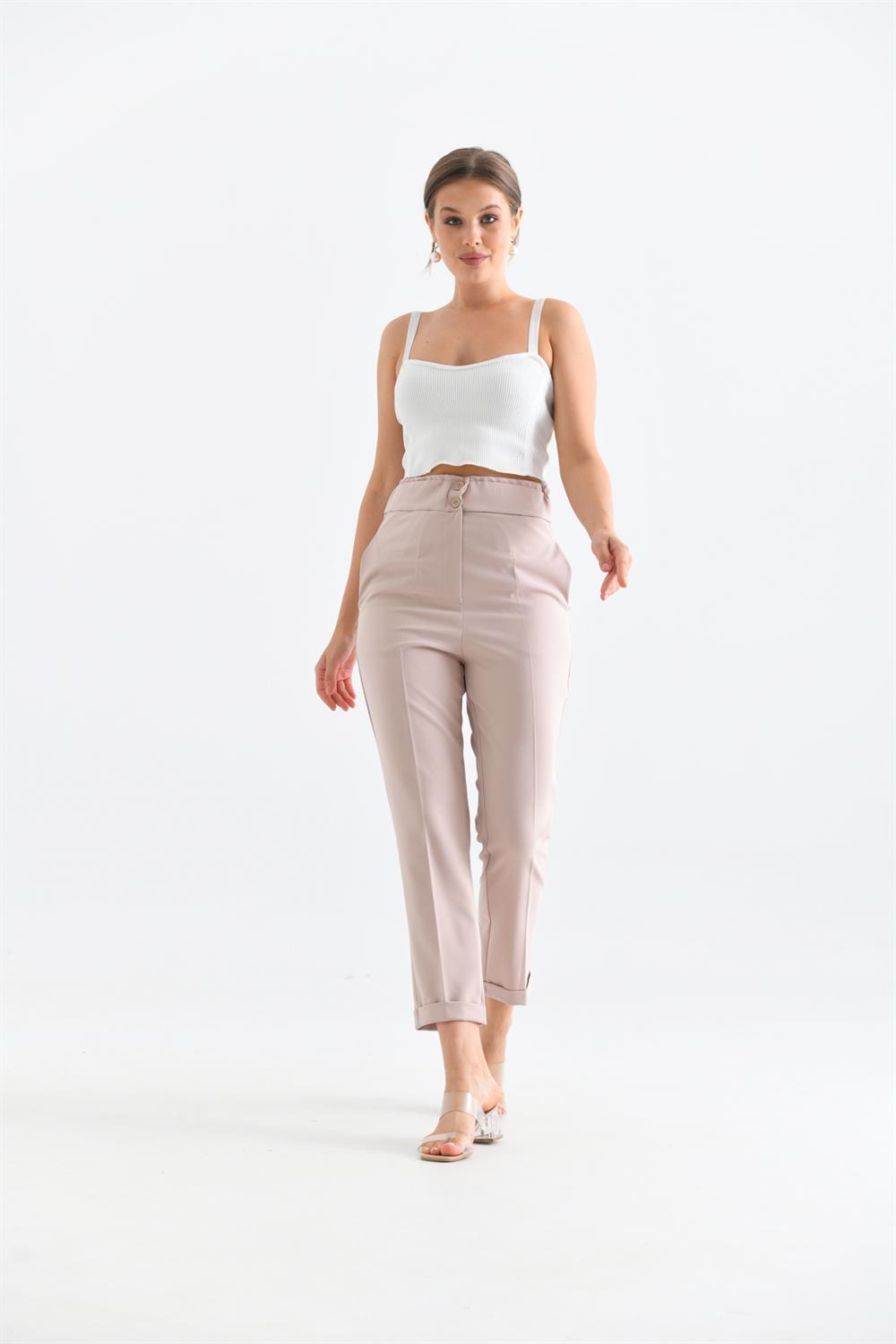 Kadın Douable Crep BEIGE
