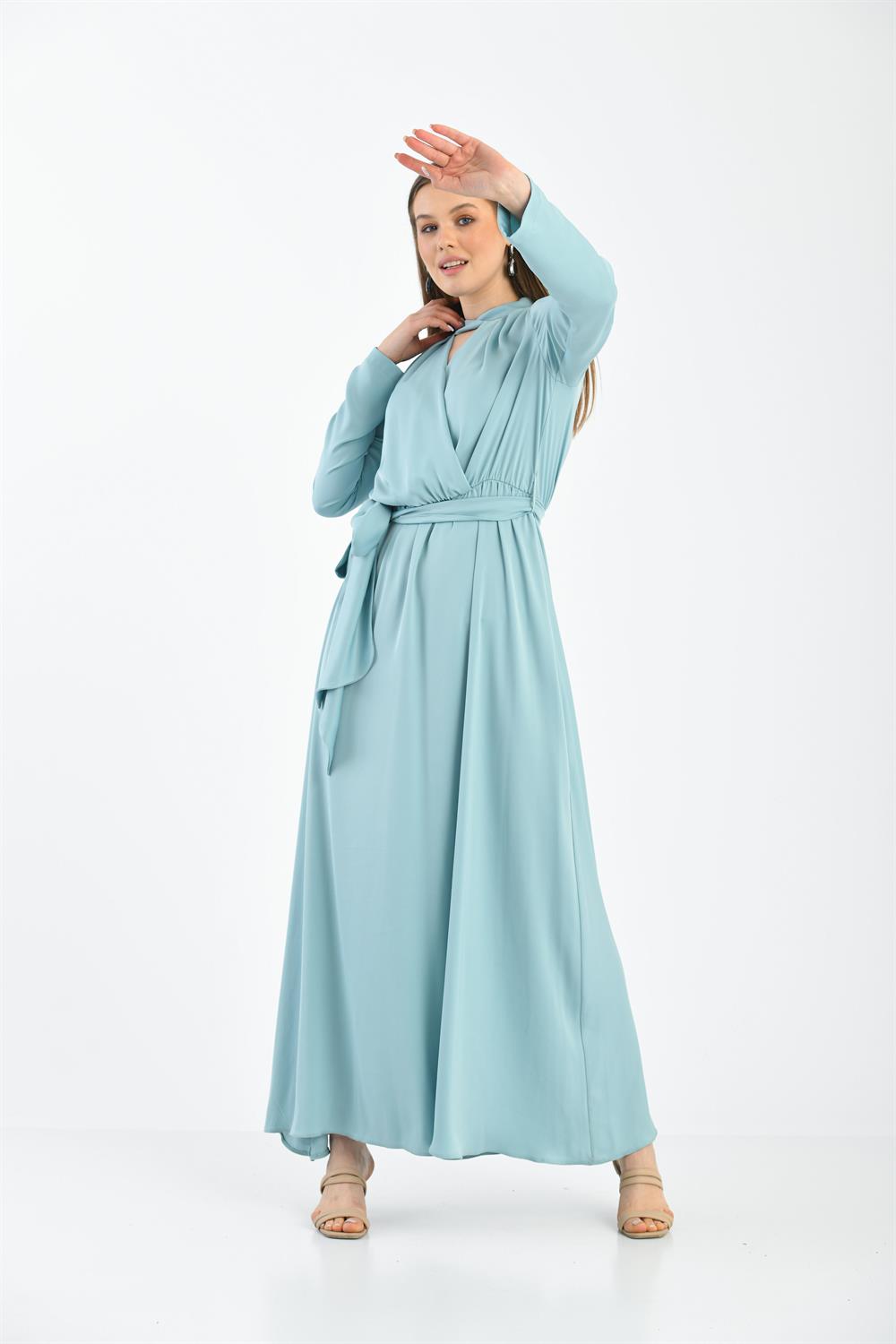 Kadın Elegant Elbise MİNT
