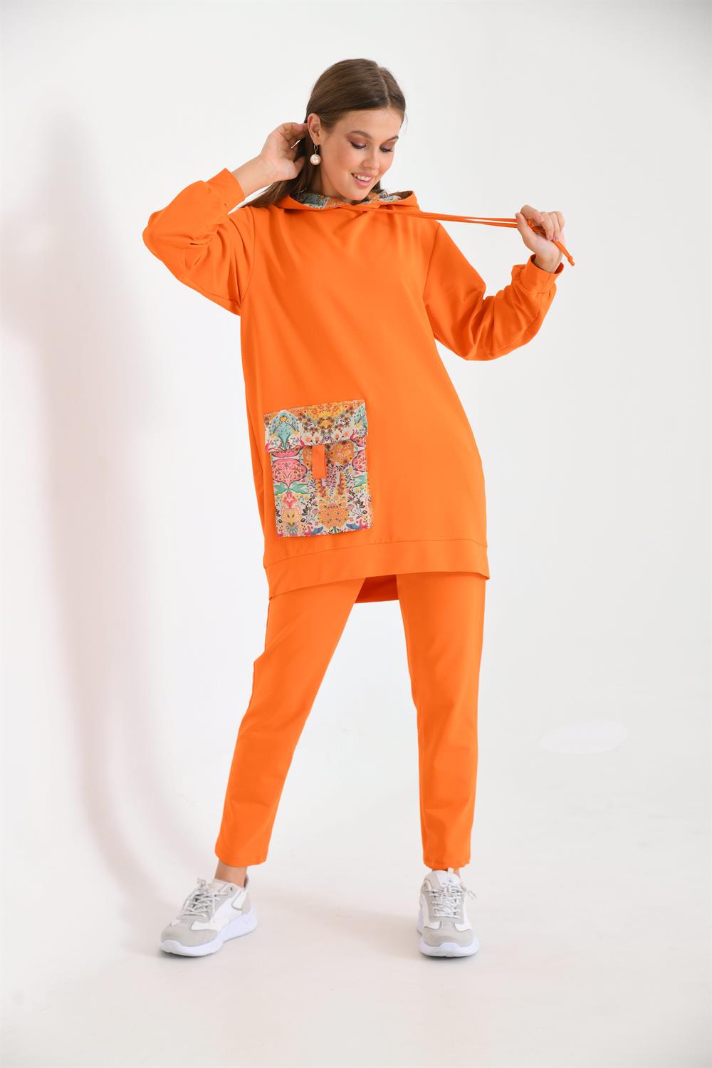 Kadın Kapitone Takım ORANGE