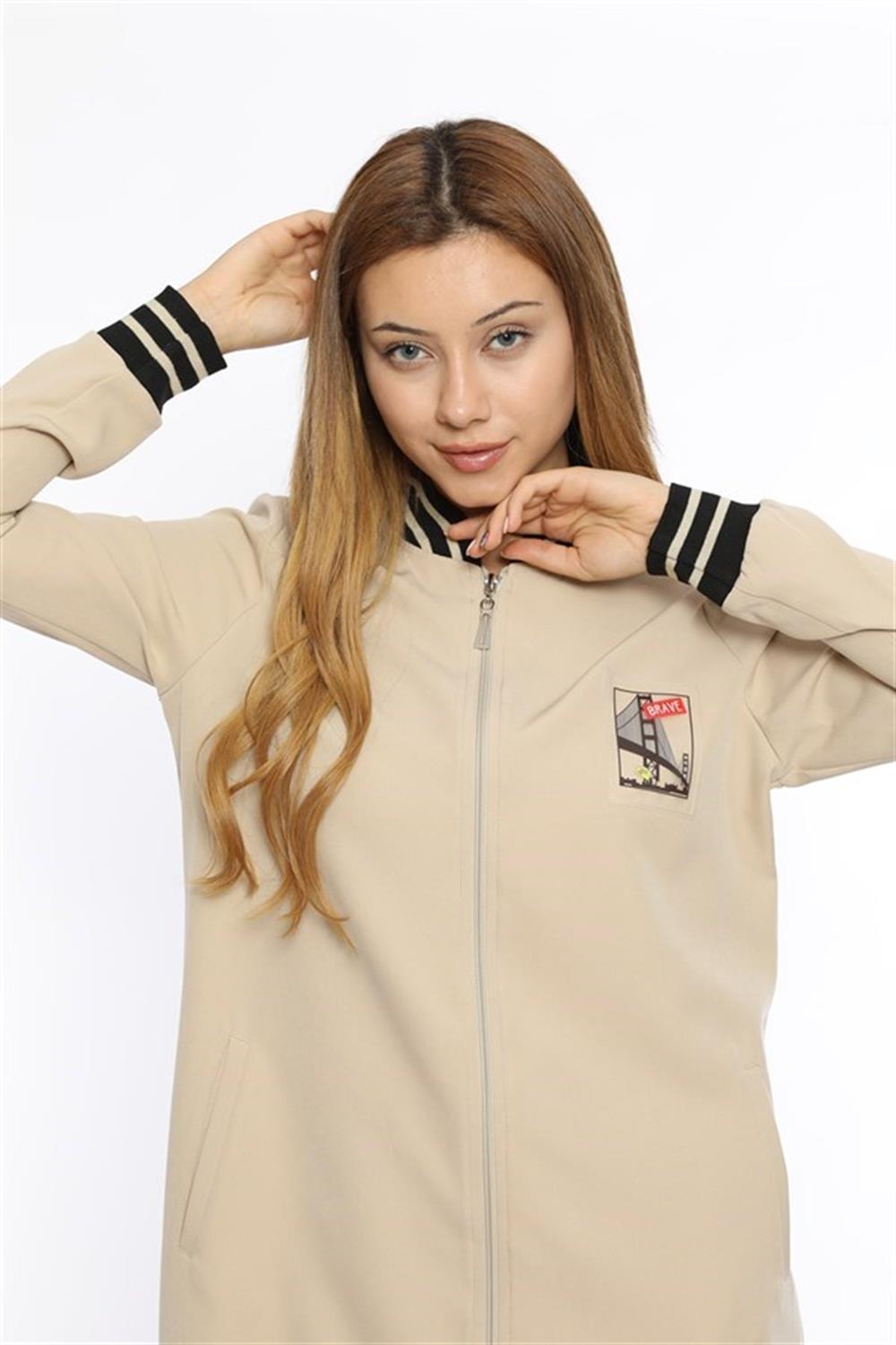 Kadın Spor Kap BEIGE