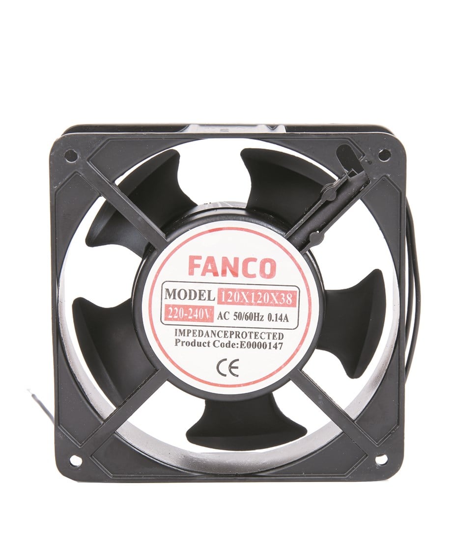 Fanco 12*12*38mm Kare Fan