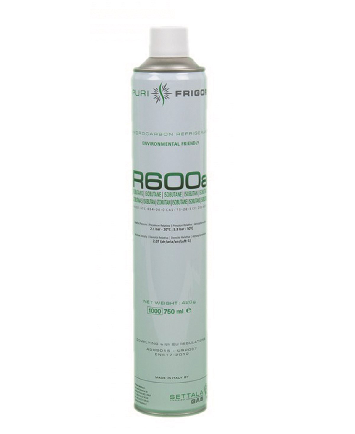 R600A 420gr Buzdolabı Gazı + Gaz Vanası 1/4