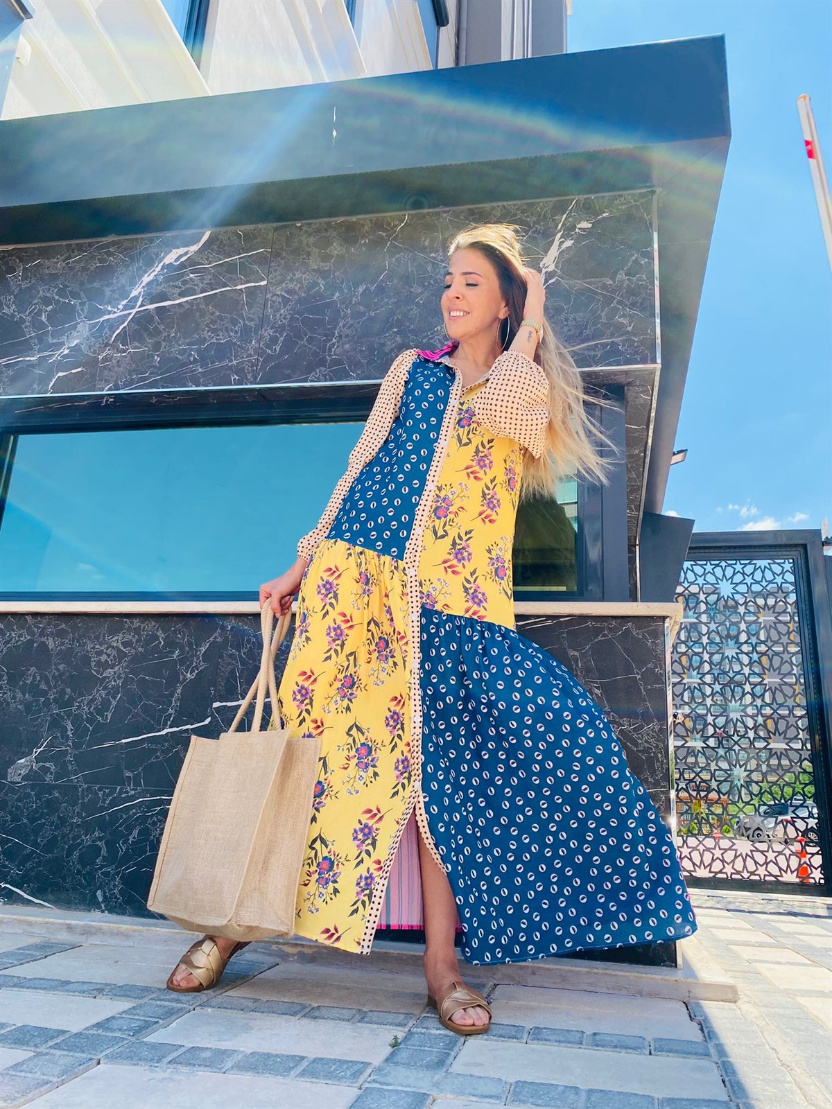Otantik Uzun Elbise