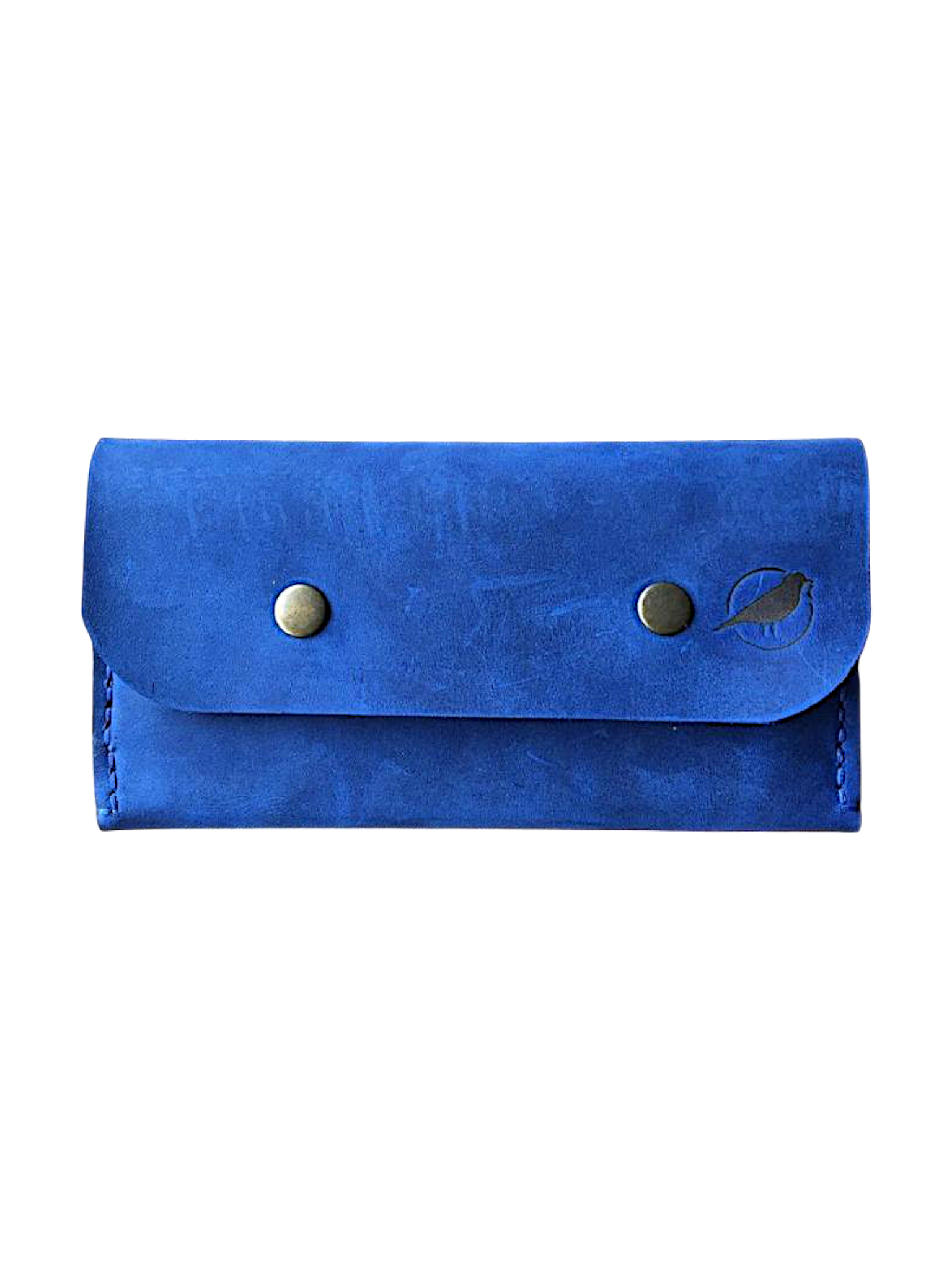 UZUN DERİ CÜZDAN - Mavi