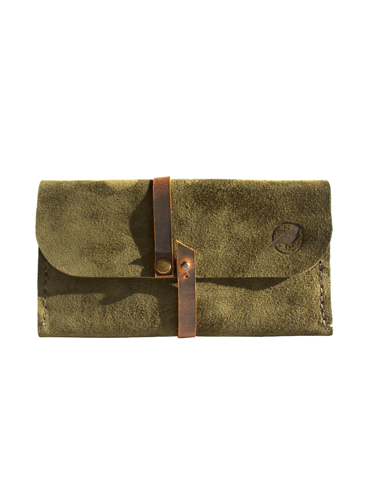 SÜET DERİ CÜZDAN - DERİ KEMER - Haki 