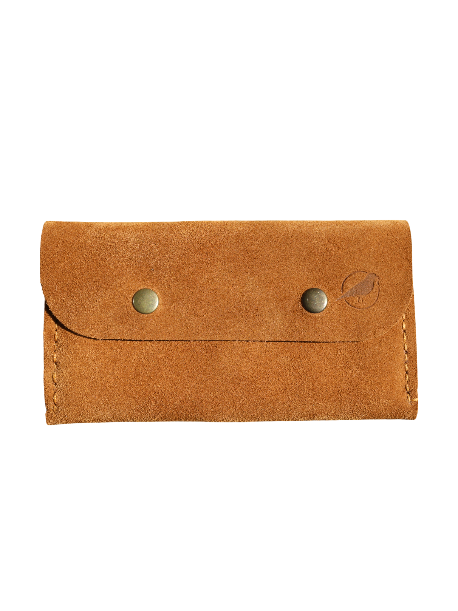 SÜET DERİ CÜZDAN ÇIT ÇIT - Taba 