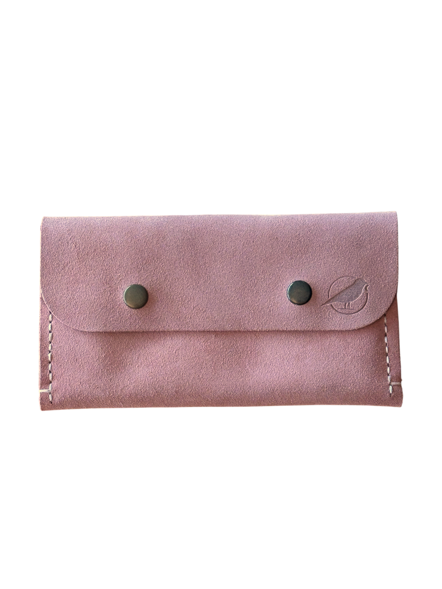 SÜET DERİ CÜZDAN ÇIT ÇIT - Pudra Pembe