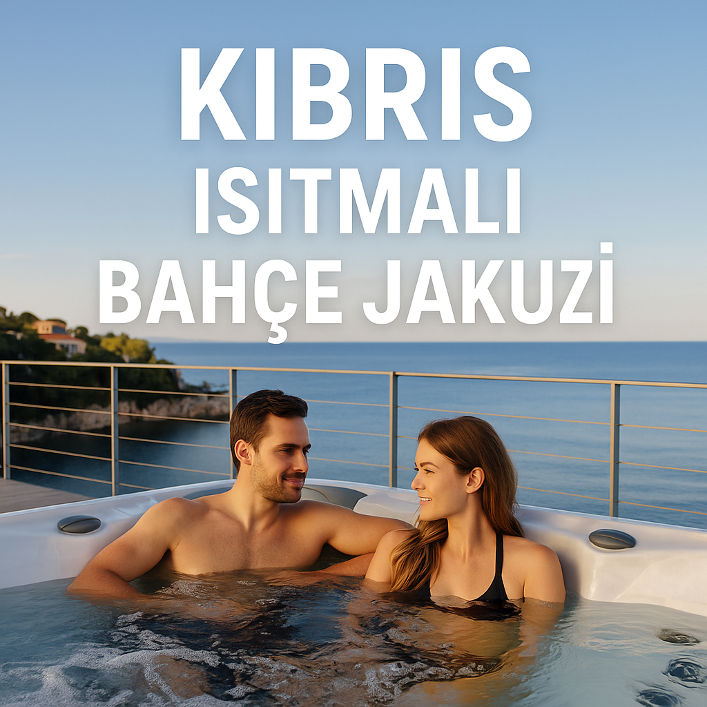 Kıbrıs’a ısıtmalı bahçe jakuzi satışı - villa ve otellere özel dış mekan spa konforu
