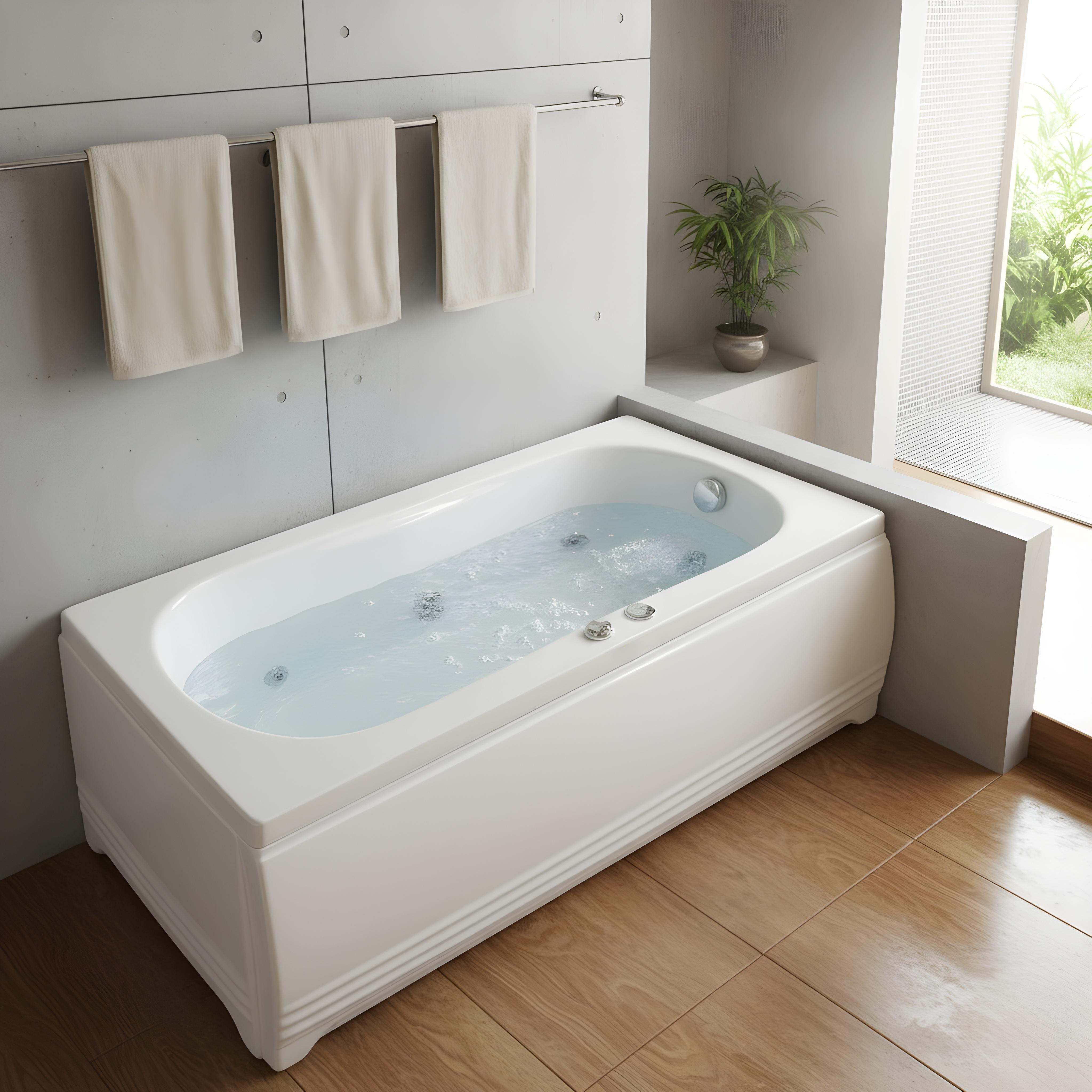 170 x 70 Tek Kişilik Düz Jakuzi