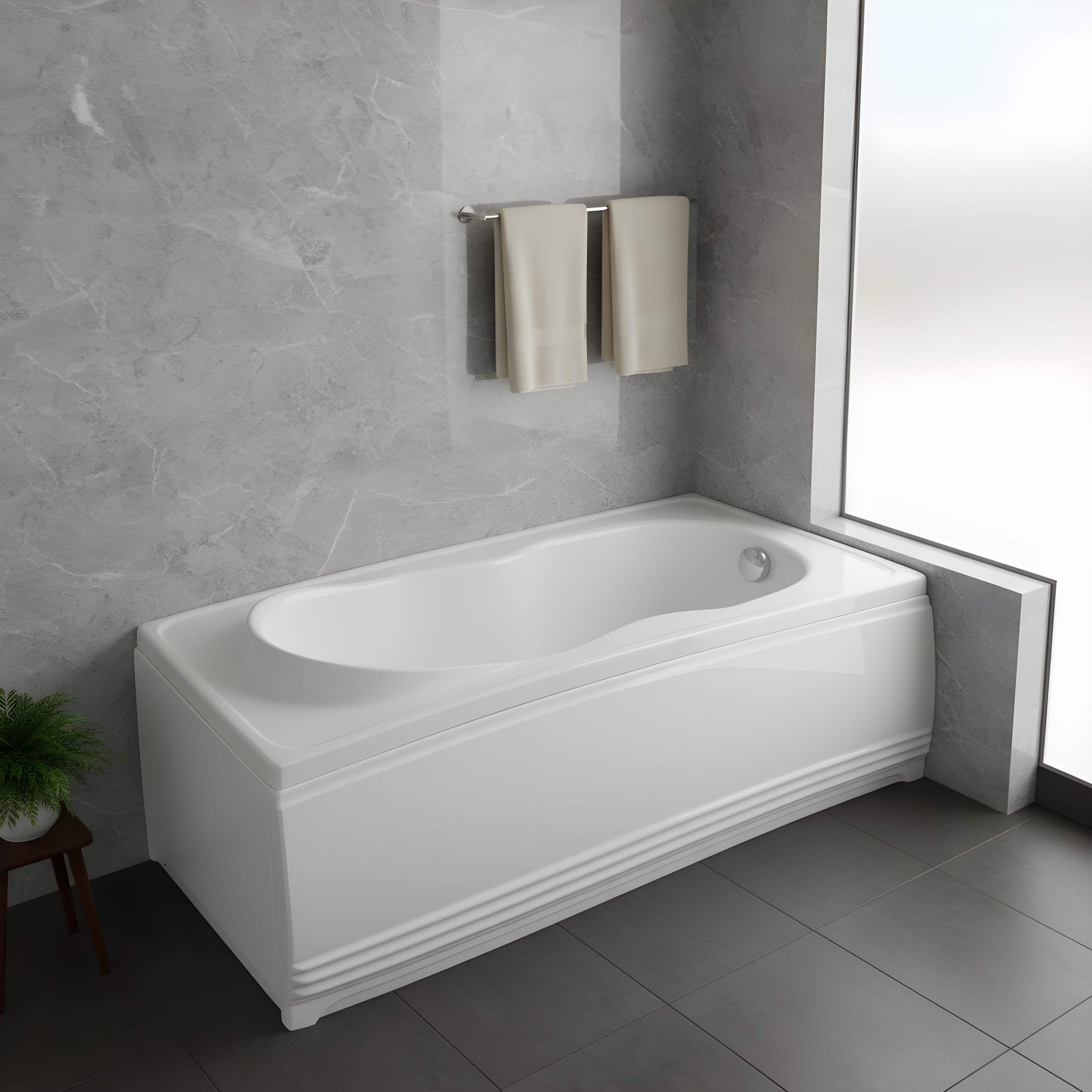 170 x 75 Tek Kişilik Düz Jakuzi