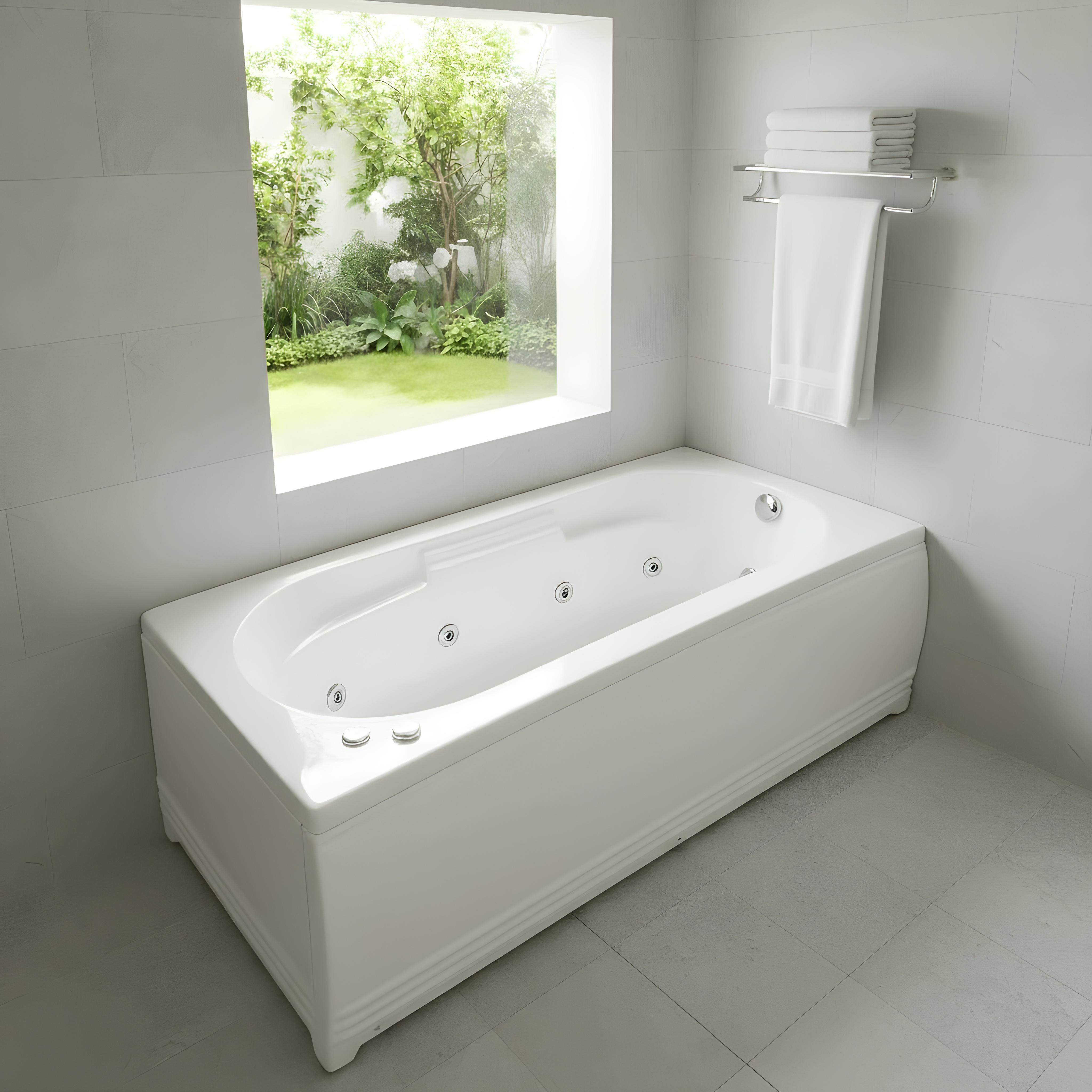 190 x 80 Tek Kişilik Düz Jakuzi