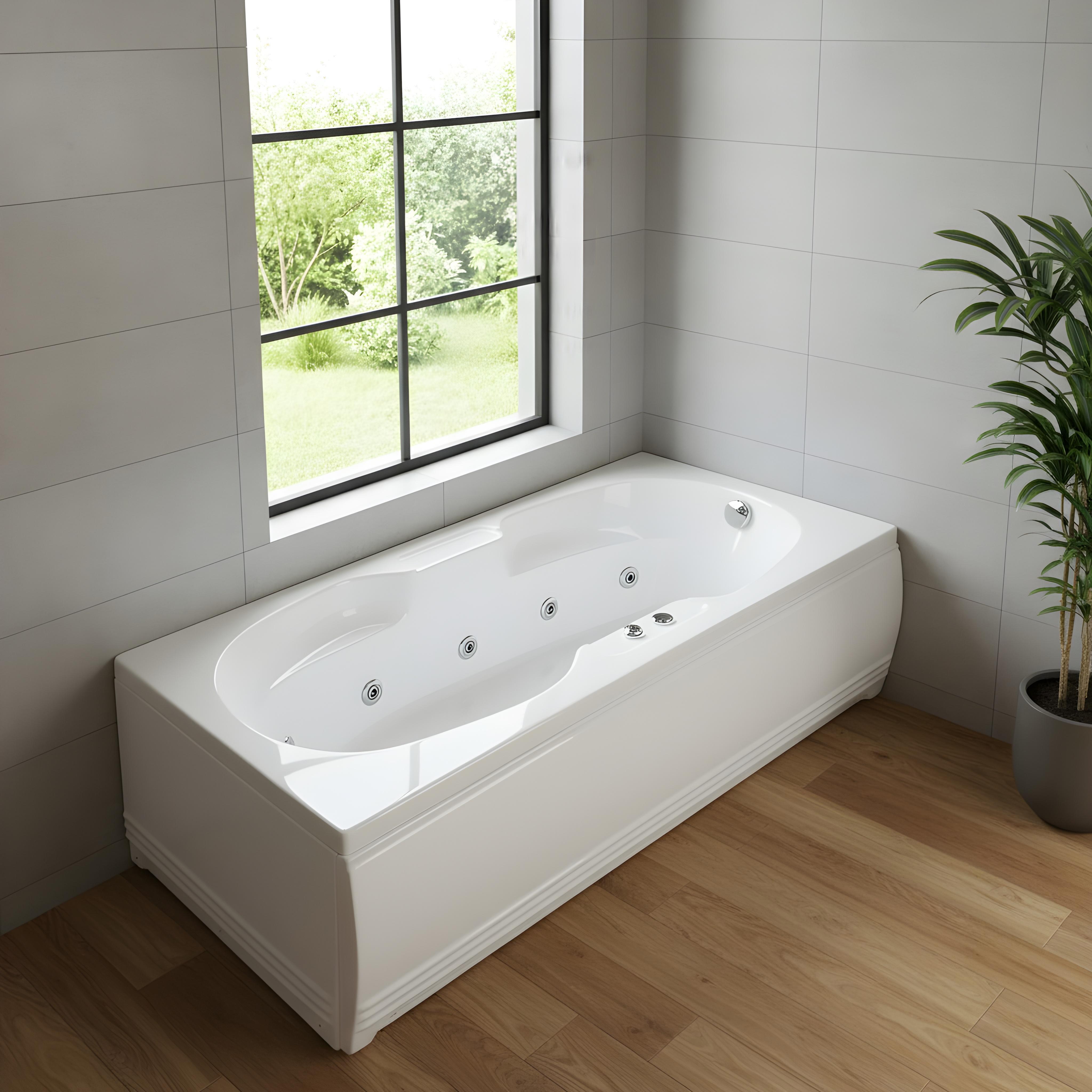 190 x 90 Tek Kişilik Düz Jakuzi