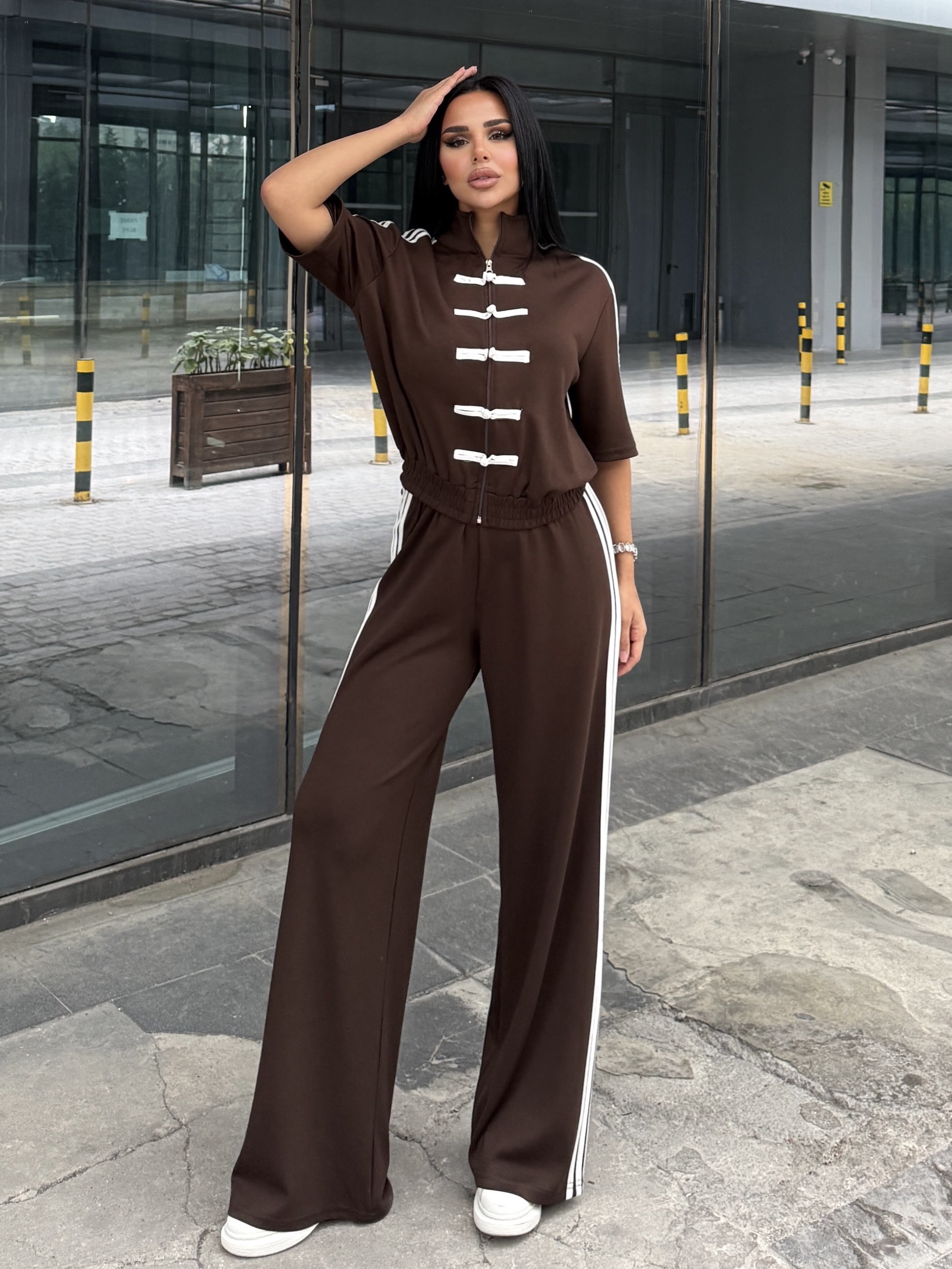 Celina Tasarım Spor Takım Kahve