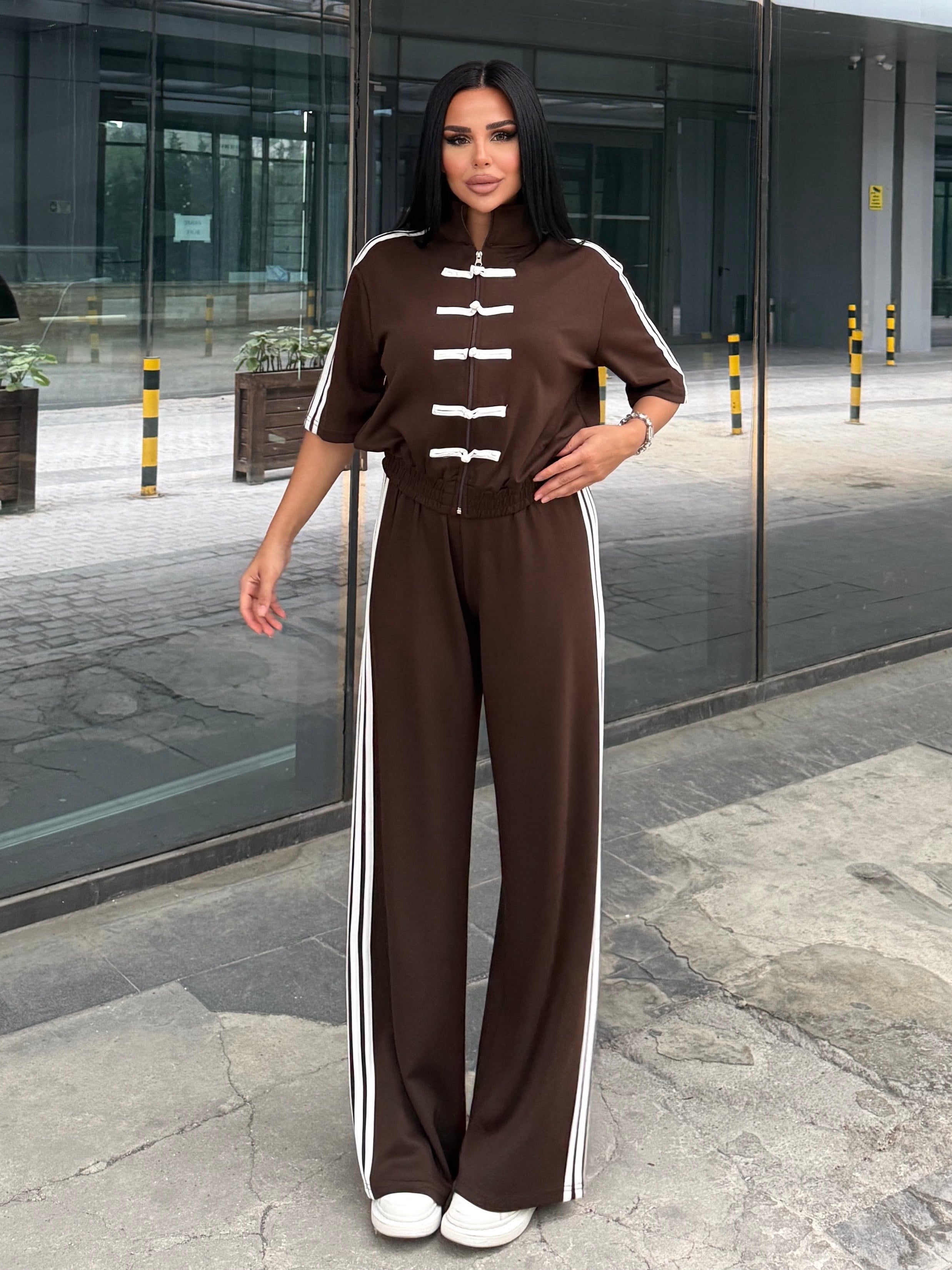 Celina Tasarım Spor Takım Kahve
